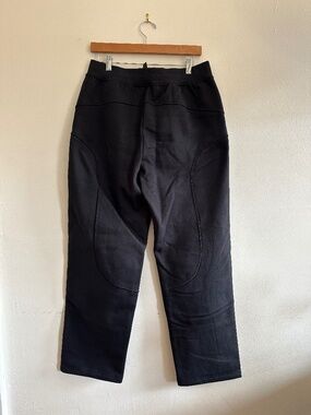 Cotton Fleece Mid-Rise Straight-Leg Pant SLNSH Collection